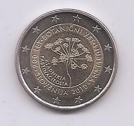 ESLOVENIA DEL AÑO 2010 DE 2 EUROS CONMEMORATIVAS